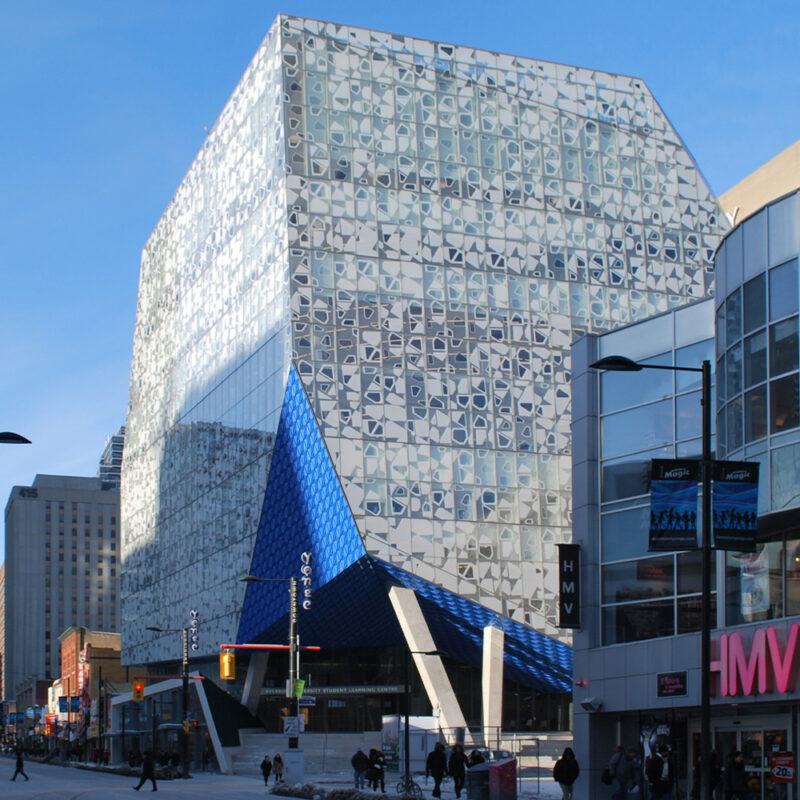 Ryerson Student Learning Centre Northern Facades Project